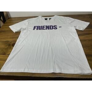 Vlone - Friends T-Shirt - Purple/White - Men's Size XL